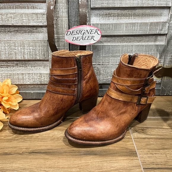 BED STU Begin Cobbler Buckle Bootie Size 7 GUC! - Picture 2 of 11